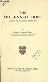 Cover of The millennial hope