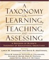 Cover of A Taxonomy for Learning, Teaching, and Assessing