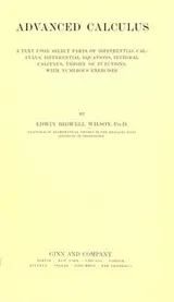 Cover of Advanced calculus