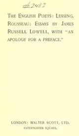 Cover of The English poets
