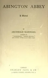 Cover of Abington abbey