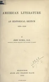 Cover of American literature