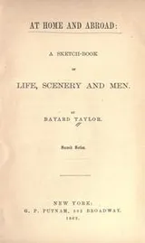 Cover of At home and abroad