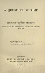 Cover of A question of time