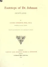 Cover of Footsteps of Dr. Johnson (Scotland)