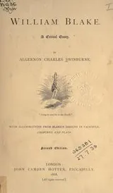 Cover of William Blake