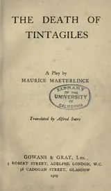 Cover of The death of Tintagiles