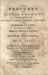 Cover of The proverbs of little Solomon