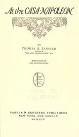 Cover of At the Casa Napoleon