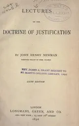 Cover of Lectures on the doctrine of justification