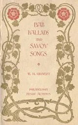 Cover of Bab ballads and Savoy songs