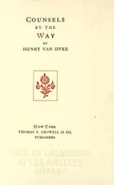 Cover of Counsels by the way