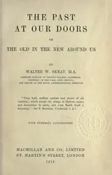 Cover of The past at our doors