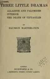 Cover of Three little dramas