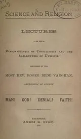 Cover of Science and religion