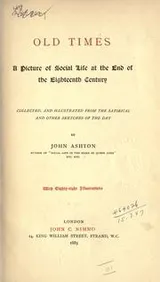 Cover of Old times