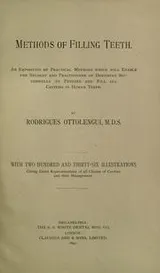 Cover of Methods of filling teeth