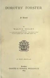Cover of Dorothy Forster