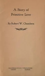 Cover of A story of primitive love