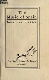Cover of The Music of Spain (Library of Music and Musicians)