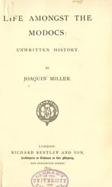 Cover of Life amongst the Modocs