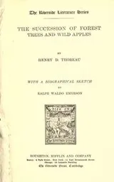 Cover of The succession of forest trees