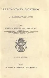 Cover of Ready-money Mortiboy