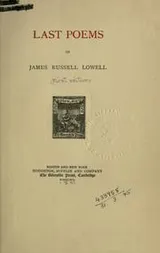 Cover of Last poems