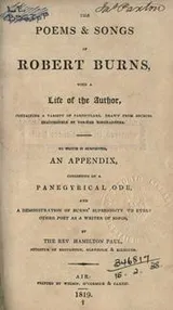 Cover of The poems & songs, with a life of the author, containing a variety of particulars, drawn from sources inaccessible by former biographers