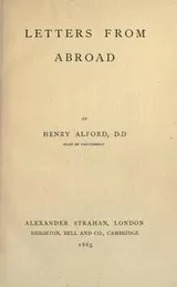 Cover of Letters from abroad