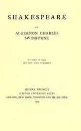Cover of Shakespeare