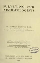 Cover of Surveying for archaeologists