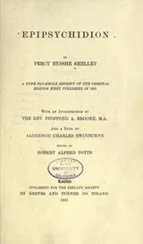 Cover of Epipsychidion