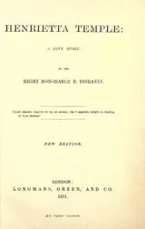 Cover of Henrietta Temple