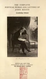 Cover of The complete poetical works and letters of John Keats