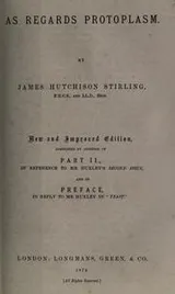 Cover of As regards protoplasm