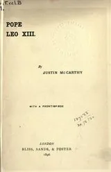 Cover of Pope Leo XIII