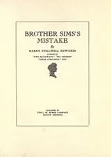 Cover of Brother Sims's mistake