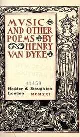Cover of Music, and other poems