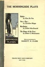 Cover of The Morningside plays...