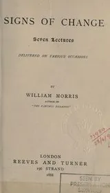 Cover of Signs of change