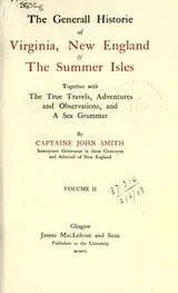 Cover of The general historie of Virginia, New England and the Summer Isles