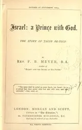 Cover of Israel: a prince with God