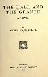 Cover of The hall and the grange