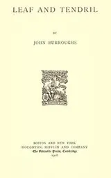 Cover of Leaf and tendril