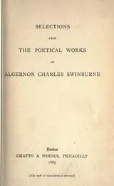 Cover of Selections from the poetical works of Algernon Charles Swinburne