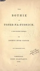 Cover of The bothie of Toper-ma-fuosich