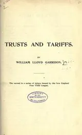 Cover of Trusts and tariffs