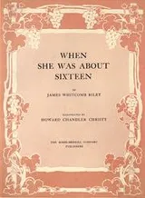 Cover of When she was about sixteen
