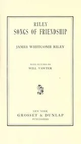 Cover of Riley songs of friendship
